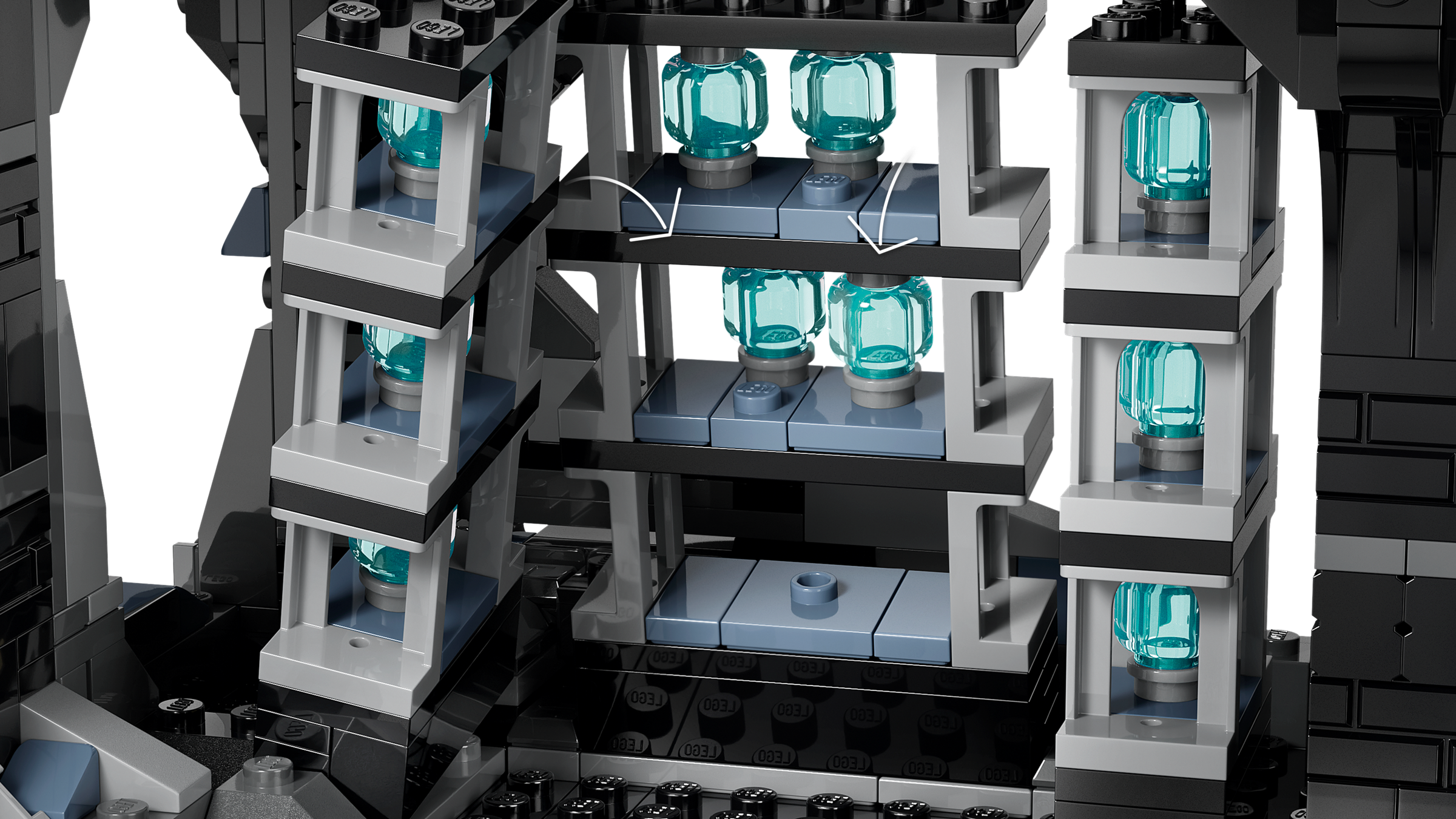 Vue officielle détaillée du LEGO Harry Potter Ministère de la Magie 76476