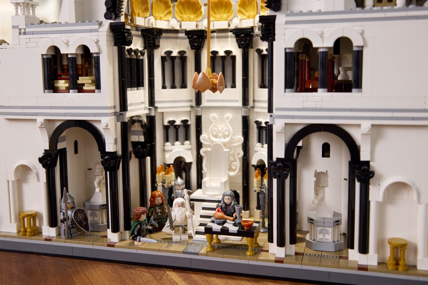 Salle du trône LEGO Minas Tirith 11377