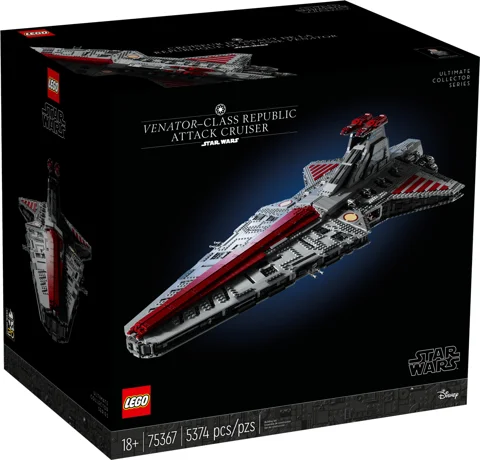 Star Wars Venator-Class Republic Attack Cruiser — Vue produit 2