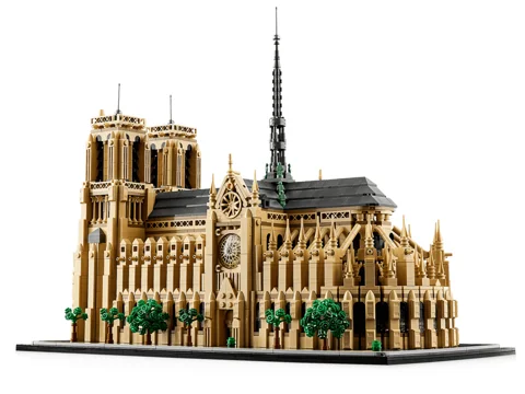 Architecture Notre-Dame de Paris — visuel LEGO 2