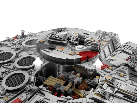 Star Wars Millennium Falcon UCS — Vue produit 8
