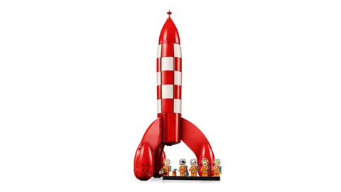 La fusée de Tintin — visuel LEGO 2