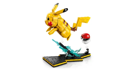 Pokémon Pikachu et Poké Ball — visuel LEGO 3