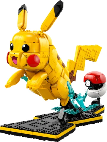 Pokémon Pikachu et Poké Ball