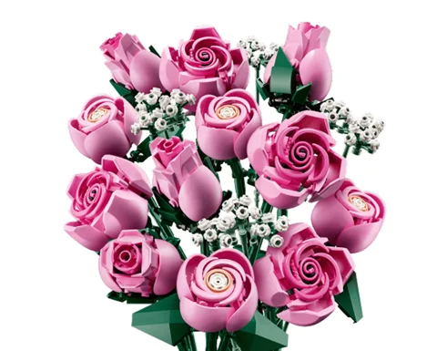 Bouquet de roses roses
