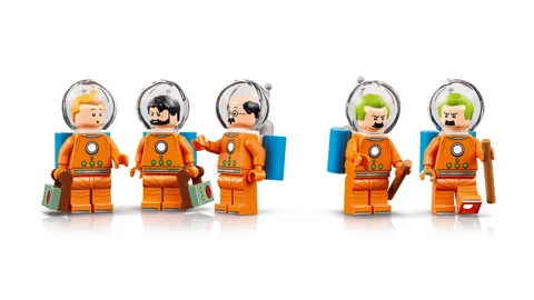 La fusée de Tintin — visuel LEGO 3