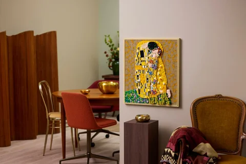 Art Gustav Klimt – Le Baiser — Vue produit 6