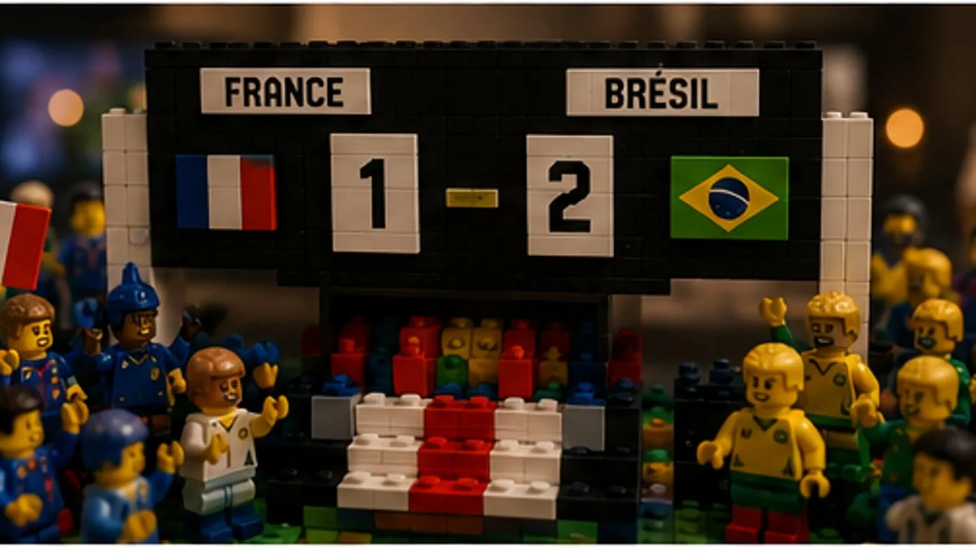 Duel de pays en LEGO pour un match de Coupe du monde