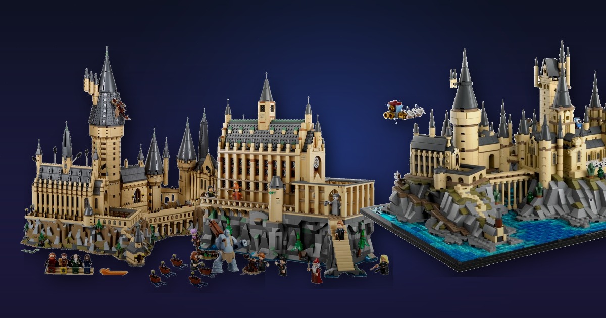 Les châteaux LEGO Poudlard