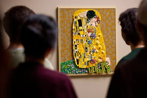 Art Gustav Klimt – Le Baiser — Vue produit 7