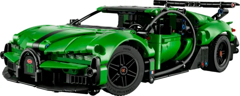 Hypercar Bugatti Chiron Pur Sport verte