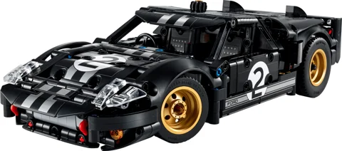 La voiture de course 1966 Ford GT40 MKII