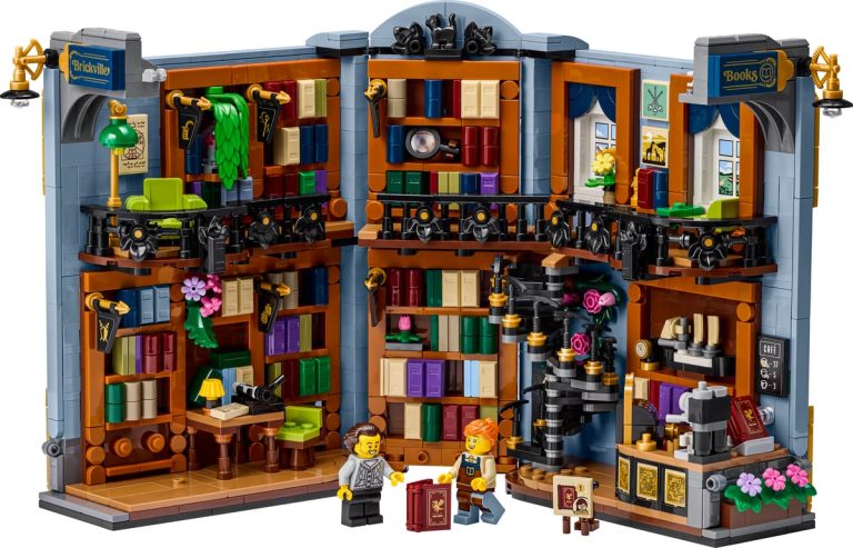 LEGO librairie book nook 11379 : ouvert ou fermé, où l’exposer ?